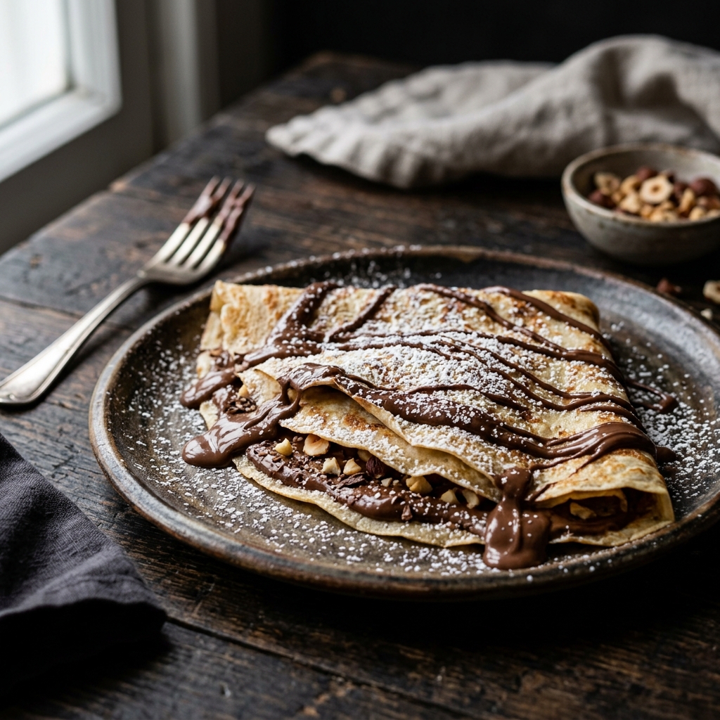 Crepe with Chocolate