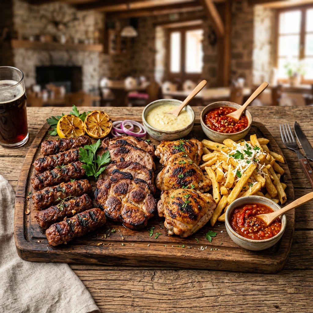 Romanian Grill Platter for 2
